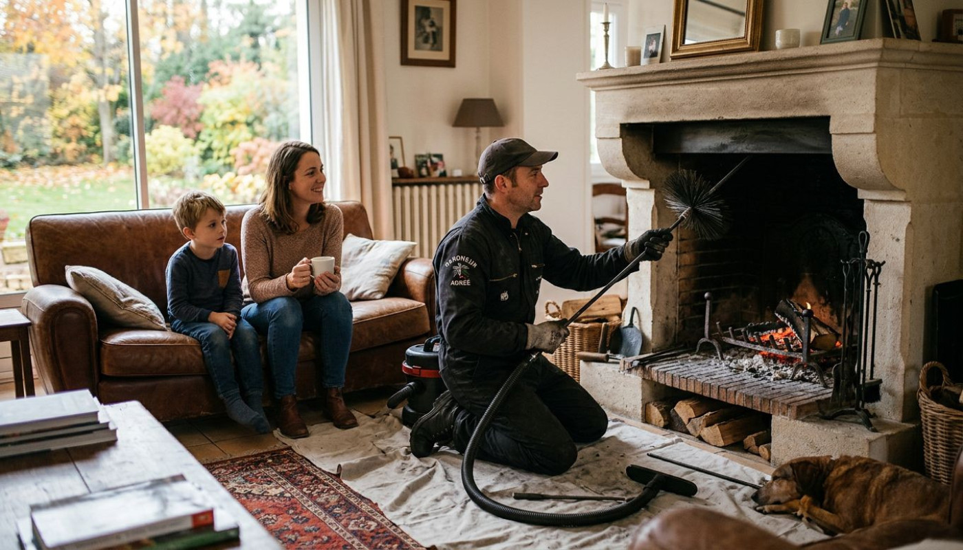 Comment un abonnement de ramonage peut sécuriser votre foyer ?