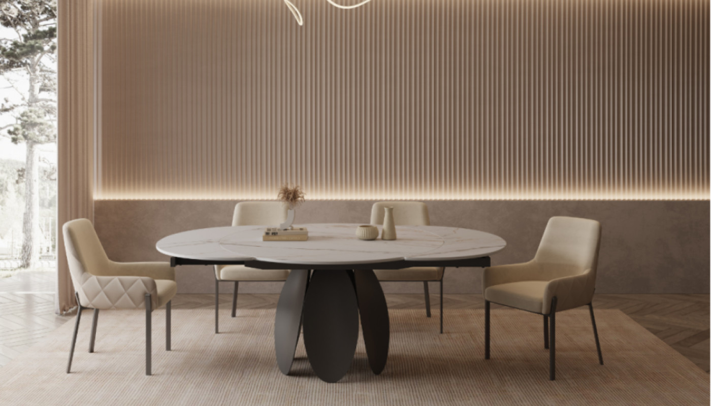 Où acheter une table à manger ronde extensible ?